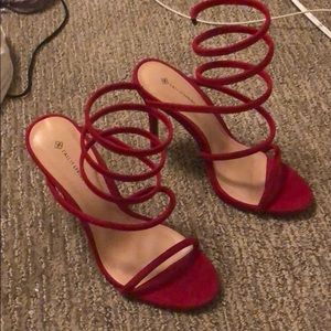 Red heels Call it spring